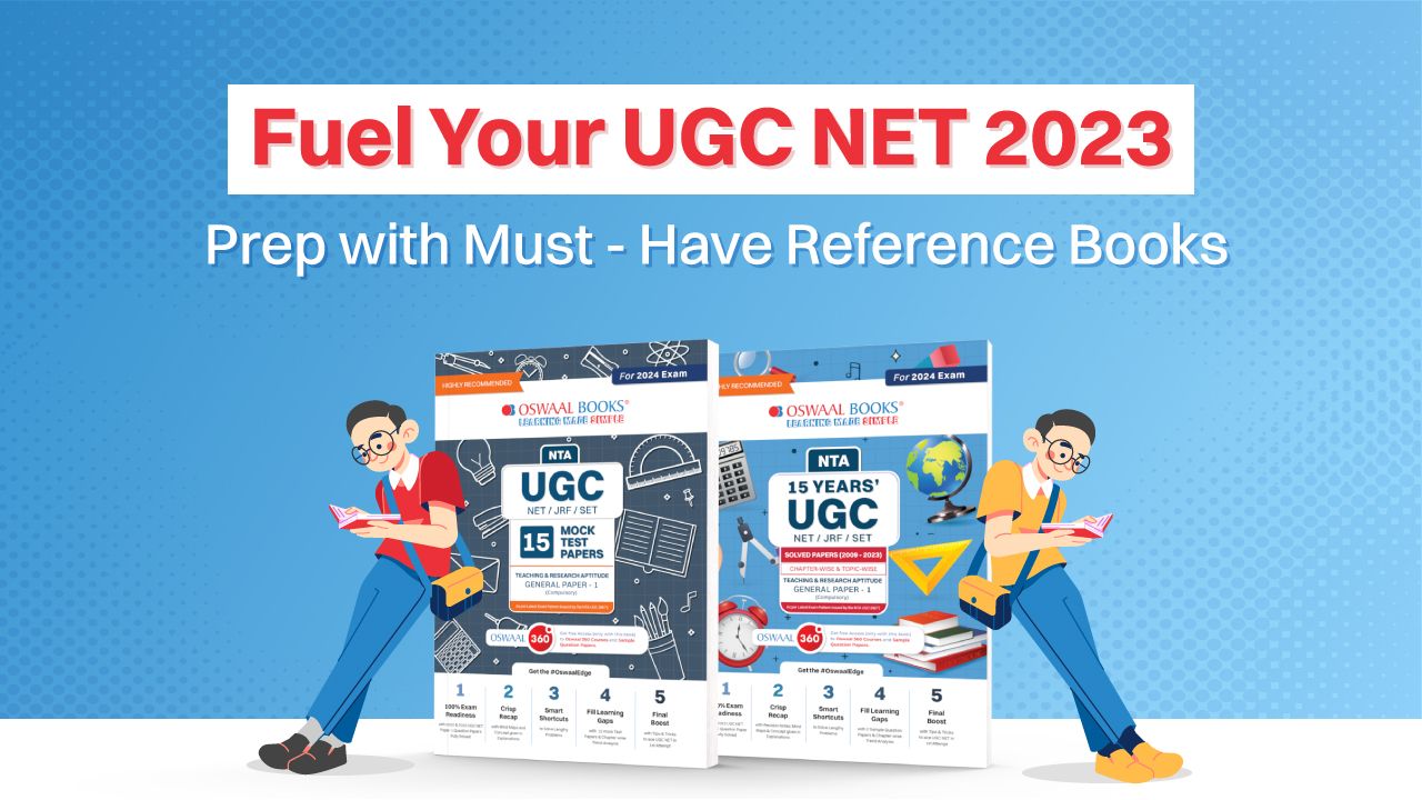 Fuel Your UGC NET 2023 Prep with Must-Have Reference Books